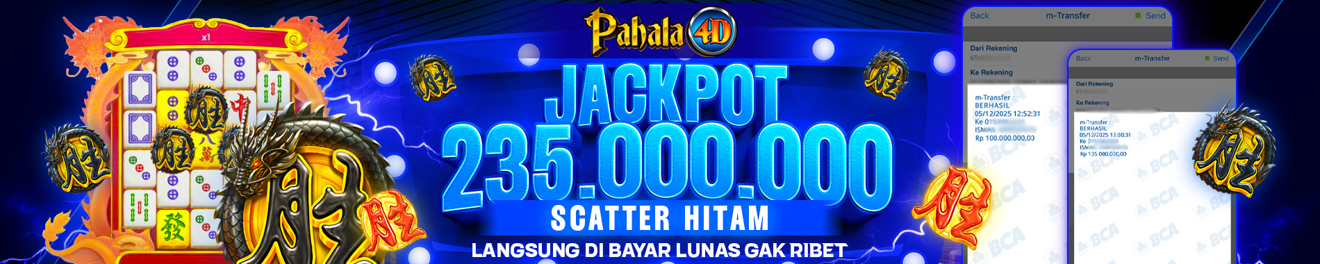 Tampilan PAHALA4D dengan jackpot paling mudah versi deskop